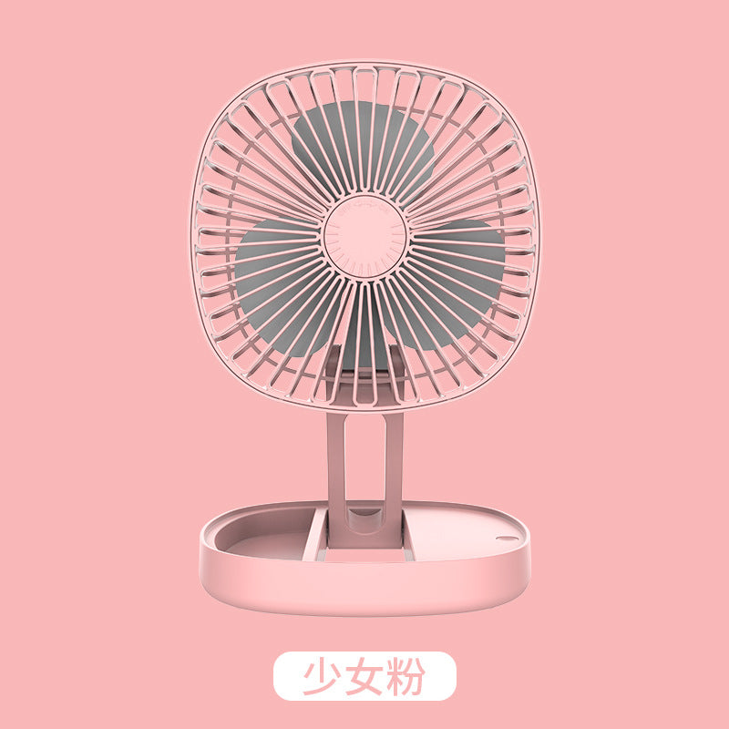 Air Circulation Fan - USB Mini Folding Desk Fan