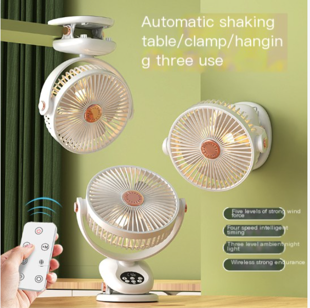 Air Circulation Fan - USB Mini Folding Desk Fan