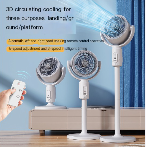 Air Circulation Fan - USB Mini Folding Desk Fan