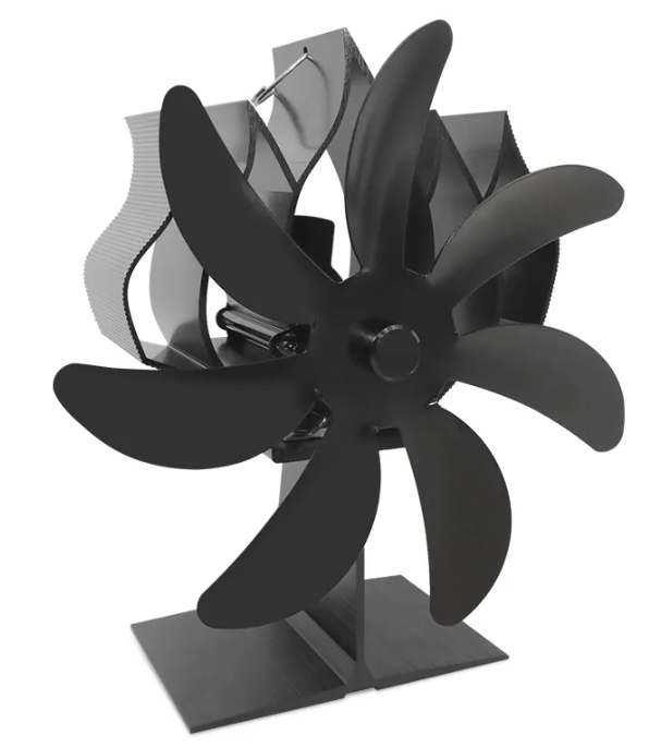Ice Fishing Fire Protection Fireplace Fan – Efficient Heat Distribution Fan